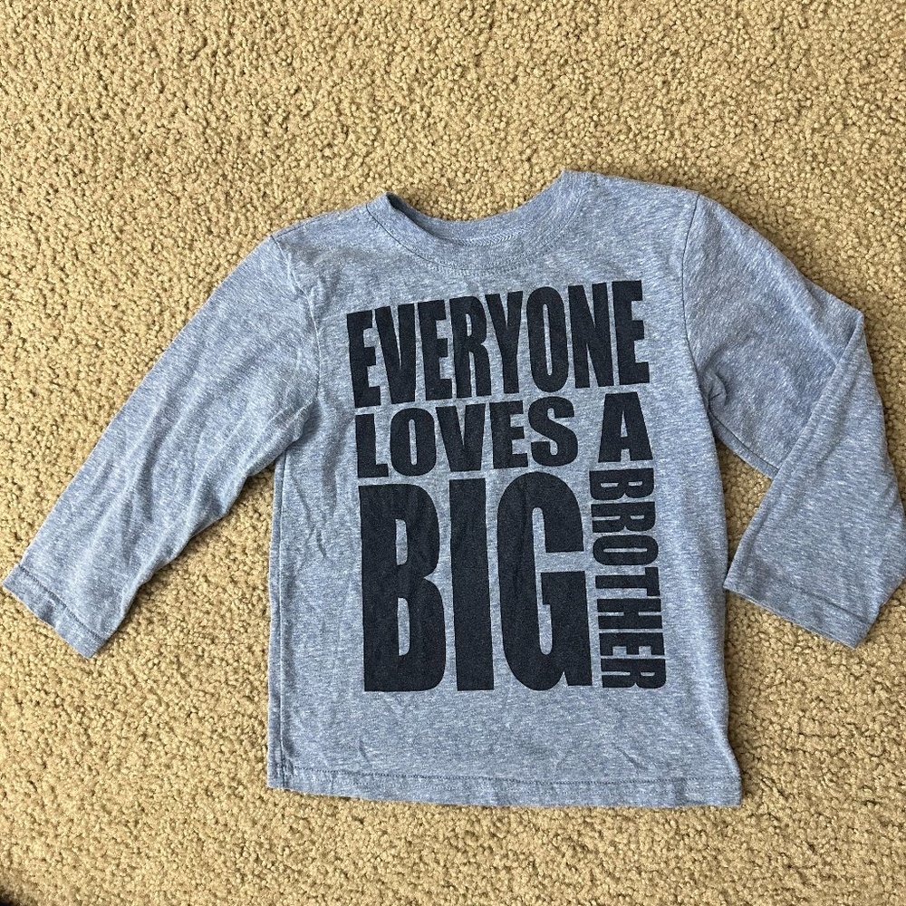 garanimals big brother long sleeve T shirt size 4T